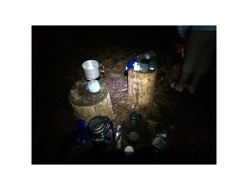 Campsite Dinner